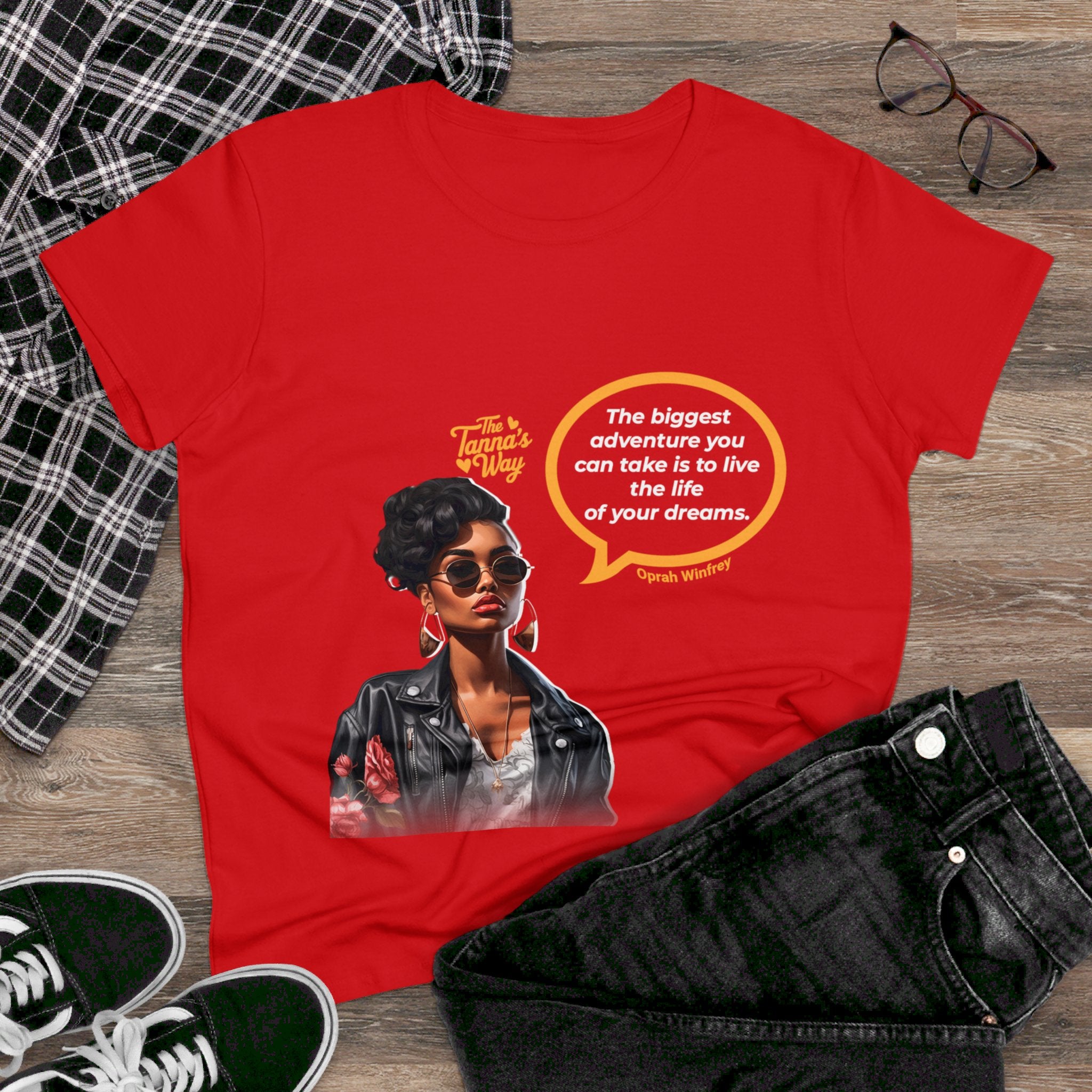 Oprah Winfrey | Women's Midweight Cotton Tee